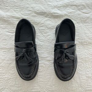 Dr. Martens Black Tassel Flats